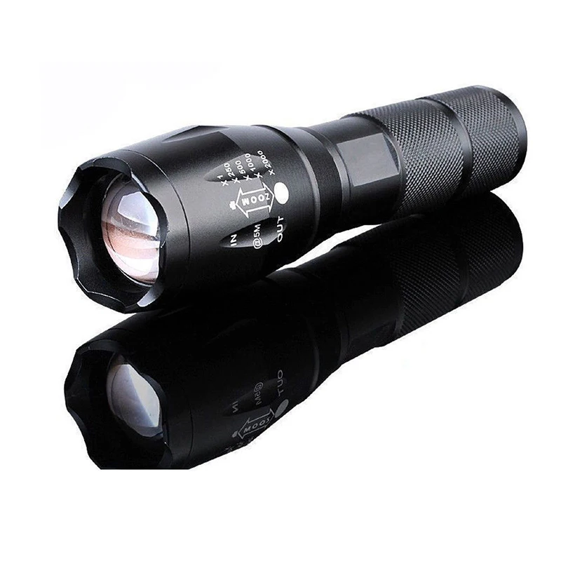 AIMIHUO Cree Xm-L T6 LED Flashlight Zoomable 5 Mode LED Torch Waterproof Flashlight Lamp Lanterna For Rechargeable 18650 Battery (30)