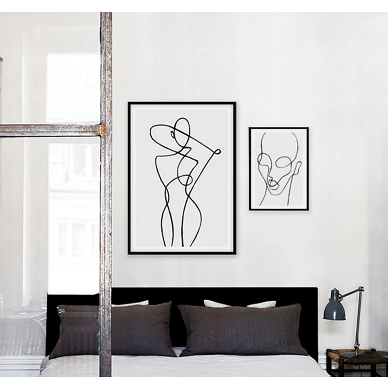 Nude Front Of The Window Painting By Line Arion
