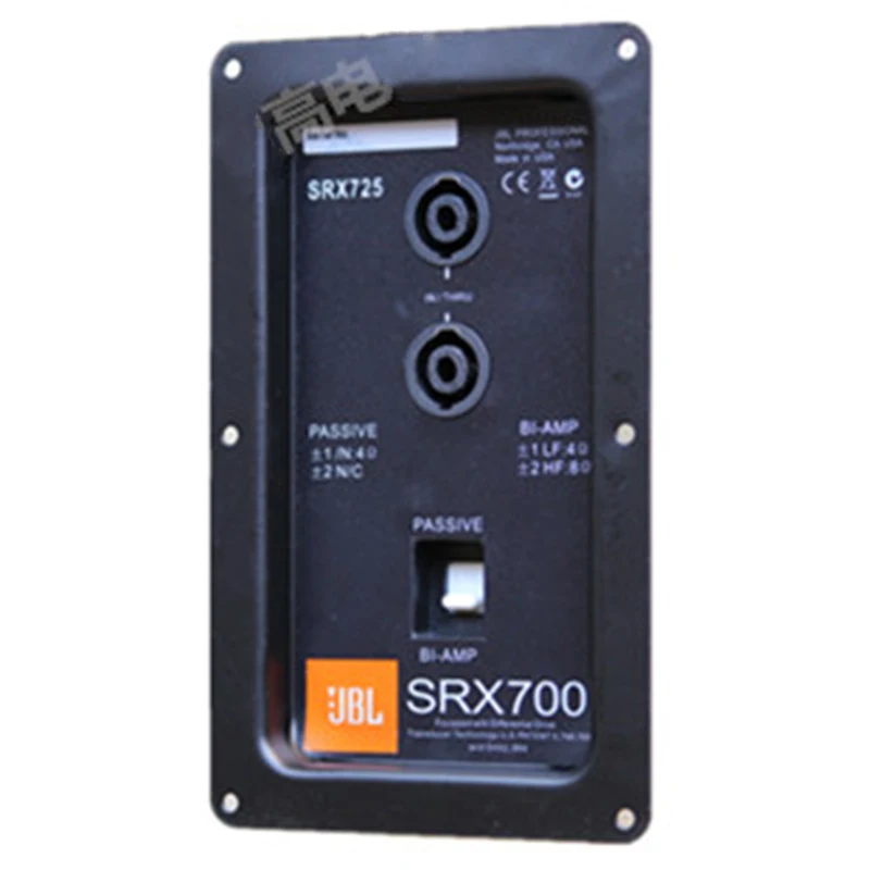 

5pcs/lot Professional stage speaker terminal box mounting plate input wire plate card head double 4 core ohm head