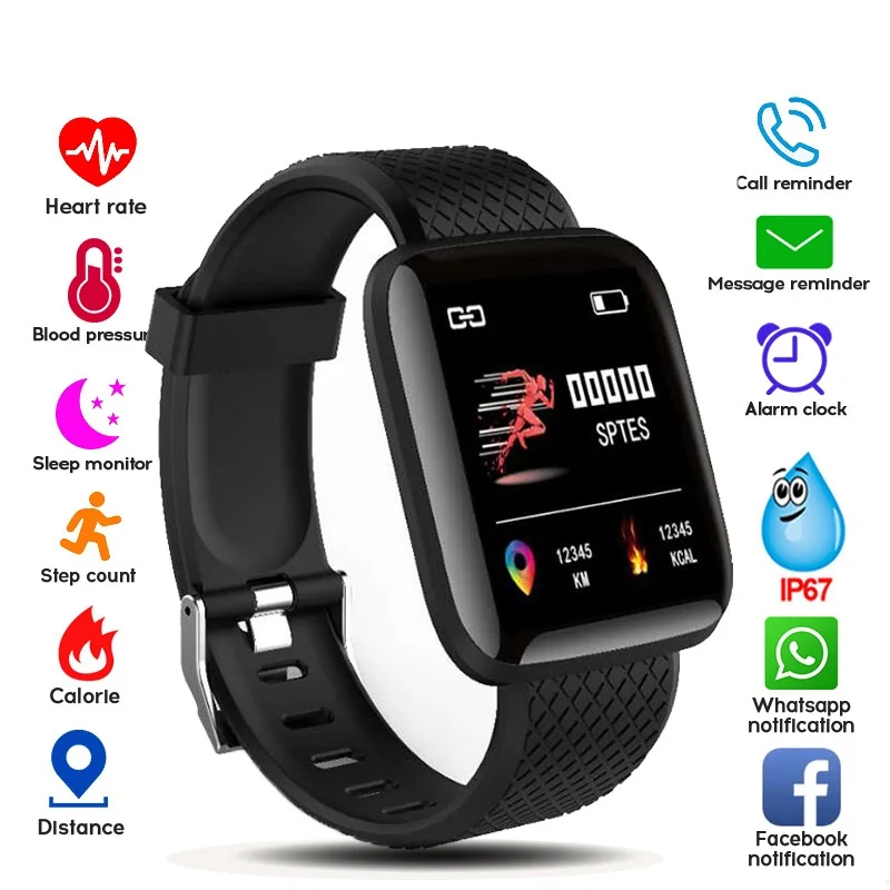 

Smart Watch Men Waterproof Smartwatch Women Blood Pressure Heart Rate Monitor Fitness Tracker Watch Sport For Android IOS