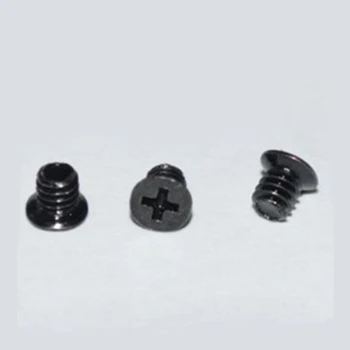 

M2 Phillips Screw Flat head Screws Countersunk Thin head Bolts Black 100Pcs
