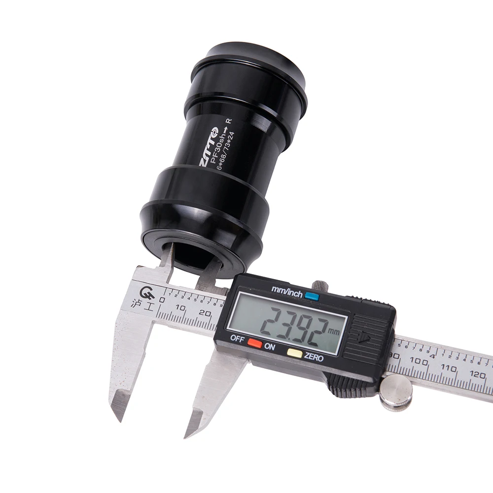 Ztto PF30sh PF30 24 محول دراجة الصحافة مناسبا الأقواس السفلية ل mtb الطريق دراجة أجزاء 24 ملليمتر prowheel crankset chainset