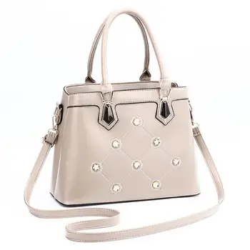 

women handbags beading pu leather ladies hand bags partycasual tote beach bag Crossbody bags for women 2019 shoulder bags female