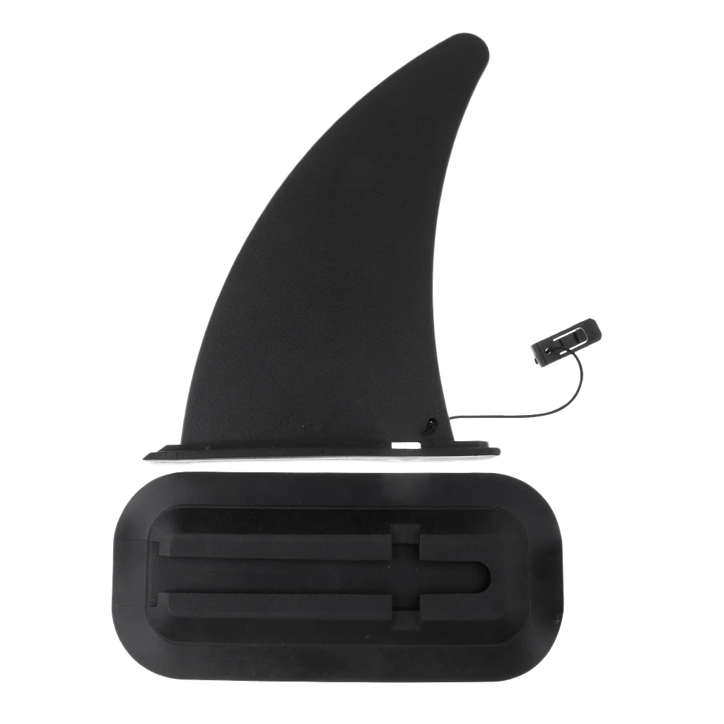 PP Marine Kayak Skeg Tracking Fin Spare Parts For Inflatable Rafting Yacht Boat Dinghy Water Sports Rowing Boats Black