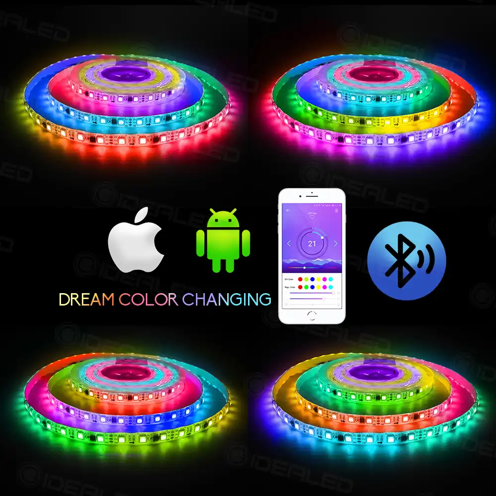 led lights with bluetooth