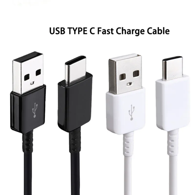 

For Samsung 20CM/120CM/150CM USB Type C Cable Fast Charge Data Line for Galaxy S8 S9 Plus/ A3 A5 A7 2017 A8 2018 Note 8 9 C7 PRO