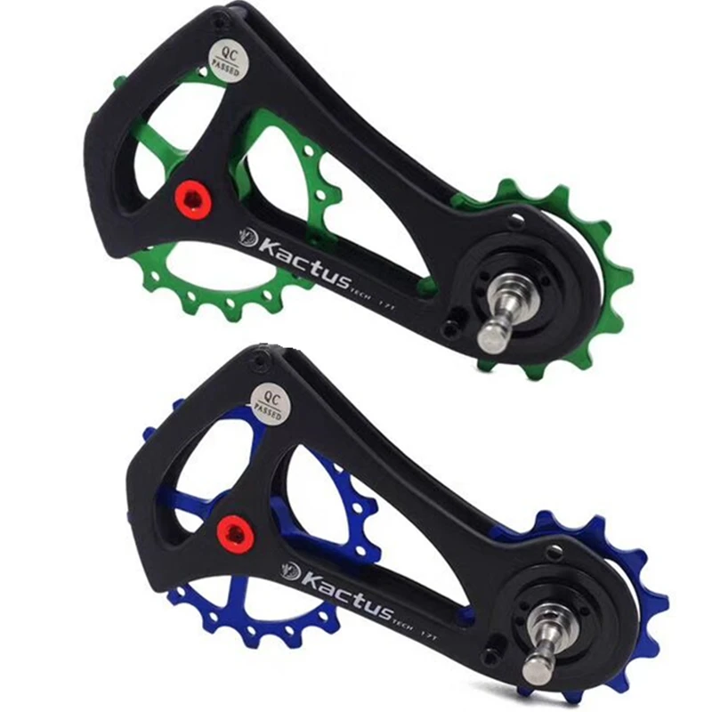 

17T CNC Bicycle Ceramic Bearing Carbon Fiber Jockey Pulley Rear Derailleur For SRAM ETAP Bike Derailleur Guide Pulleys Wheels