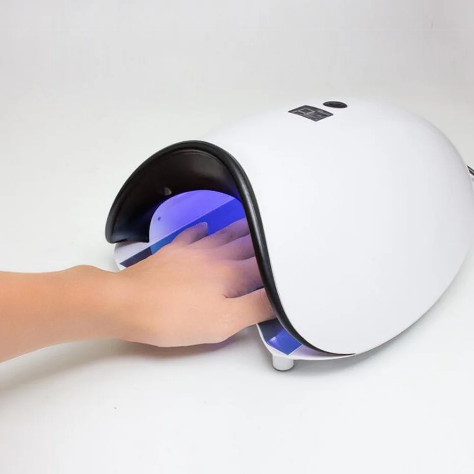 

Professional UV LED Nail Lamp Dryer 48W LCD Screen 12 LEDS For All Gels USB Charging Painless Mode Automatic Sensing Detachable