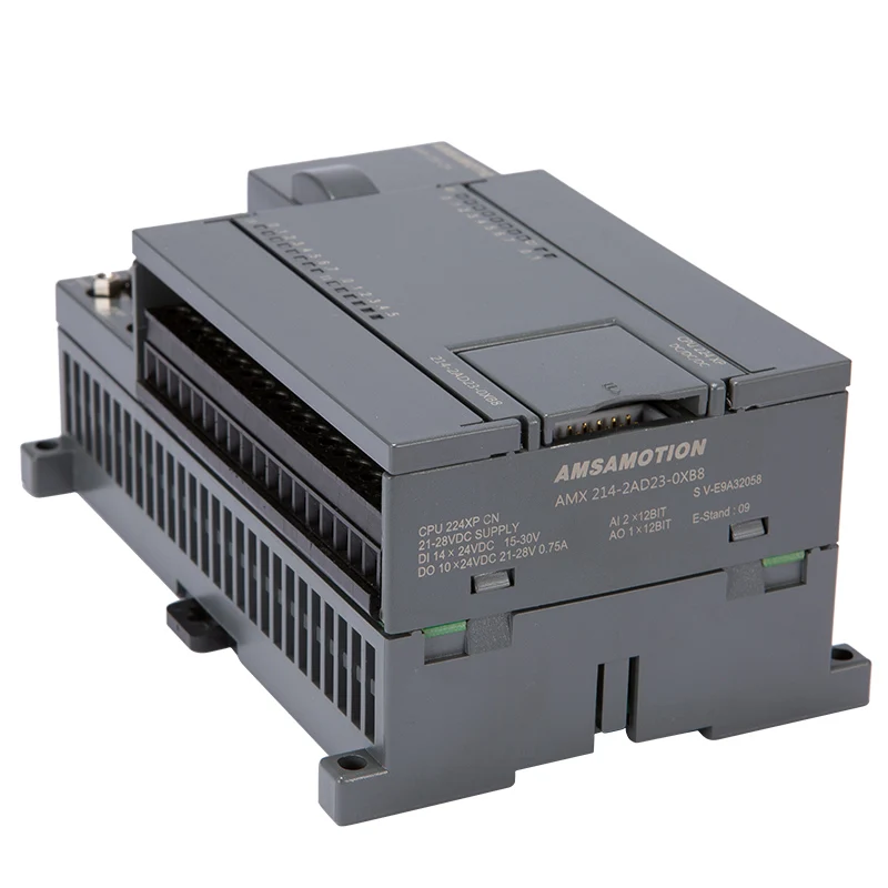 Amsamotion CPU224XP S7-200CN PLC DC/DC 14 вход 10 выход 6ES7 214-2AD23-0XB8 транзистор выход цифровой вход PLC