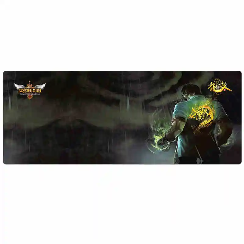 

High Quality Large Gaming Mouse Pad Red/Blue Locking Edge Mousepad Mouse Mat Keyboard Mat Table Mat For Dota CS Go