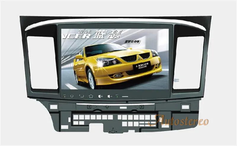10,1 дюймов Quad core Android 7,1 6,0 5,1 автомобилей gps аудио MP3 dvd-плеер HD стерео головного устройства для Mitsubishi Lancer 2007-2012