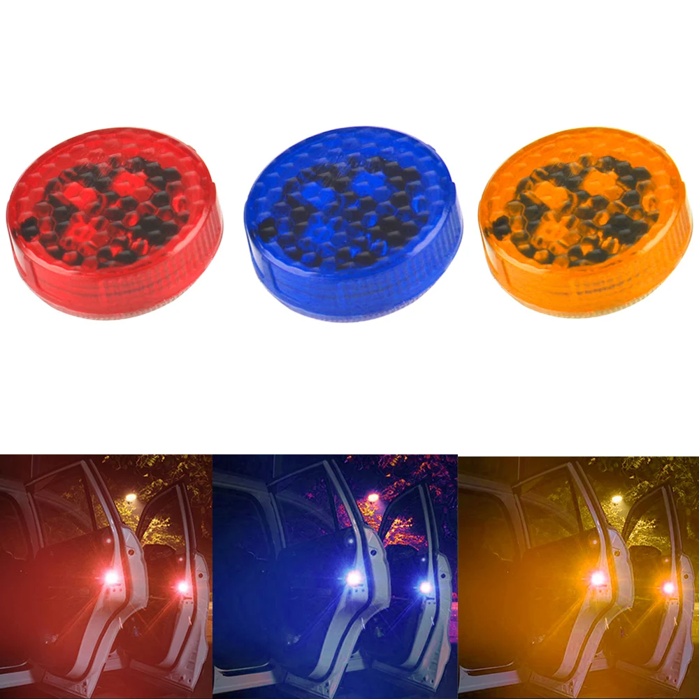 Car styling Car Light Anti Collision Car Door Light Strobe Rearing