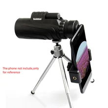 40X60 BAK4 FMC зеленой пленкой HD монокулярный телескоп с трансфокатором с штативом для мобильного телефона для путешествия на открытом воздухе Охота просмотр кемпинга