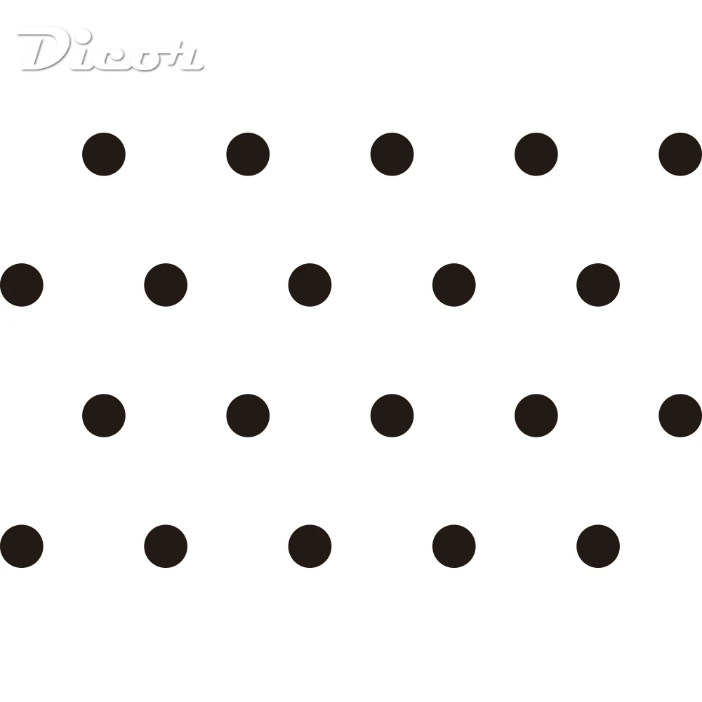 

25Pcs Multi Geometric Patterns Size Polka Dots Circles Stars Triangles Vinyl Decals Wall Stickers For Home Decor Party Kids Room