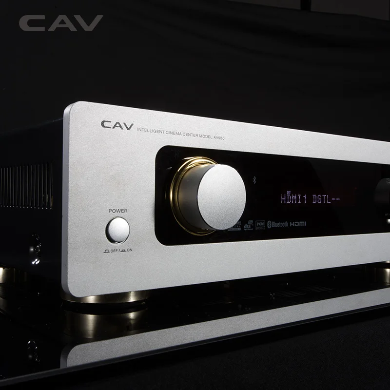 Усилитель для домашнего кинотеатра CAV AV980 5 1 канала Kara OK Dolby Digital DTS высокоточная
