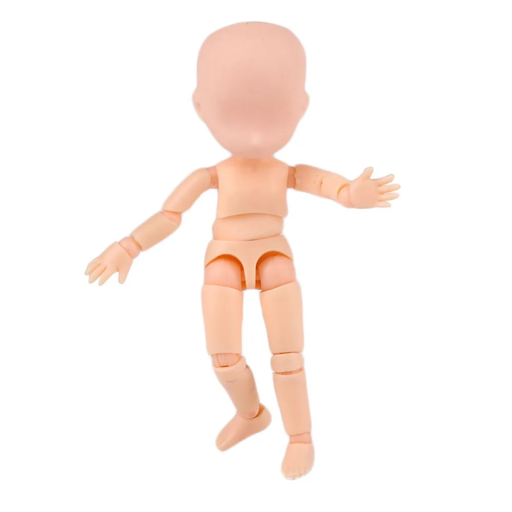 1 шт. 1/12 Bjd кукла подвижная шарнирная для макияжа DIY с голым лицом подарки игрушки