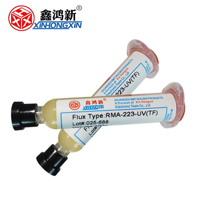 

5pcs/lot RMA-223-UV BGA PCB No-Clean Solder Paste Welding Advanced Oil Flux Grease 10cc Soldering Repair Tools