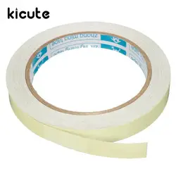 Kicute 1 шт. забавные 12 мм * 10 м Фотолюминесцентная лента светится в темноте выходной предохранителем и универсальным питанием-от источника