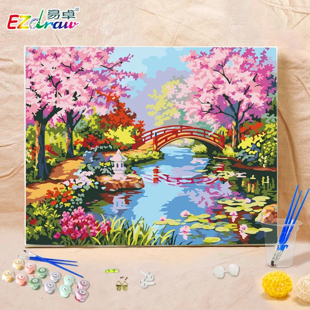 Paint by Number oil Canvas Painting number painting kits unique gift MS8276 southern spring