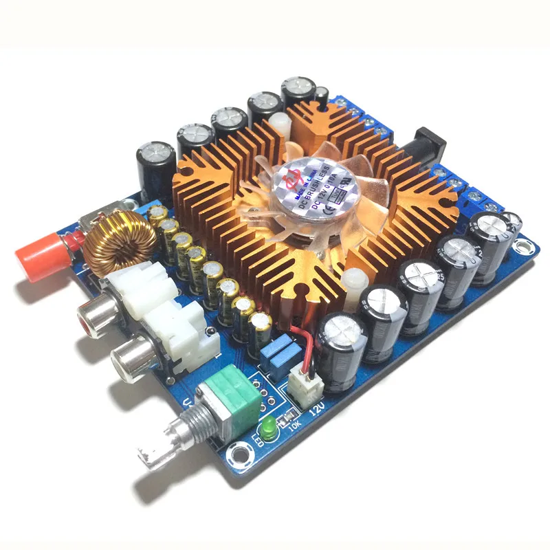Новинка 2018 7388 50 Вт * 4 12 В TDA7850 0 канальный мини Hi Fi автомобильный аудио усилитель