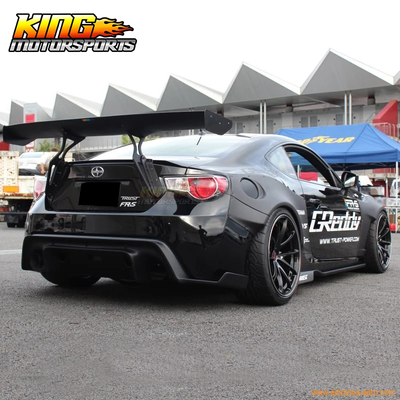 Подходит для 2013- Scion FRS Subaru BRZ GR стиль ракета кролик задний бампер диффузор для губ ABS США Домашняя Лидер продаж