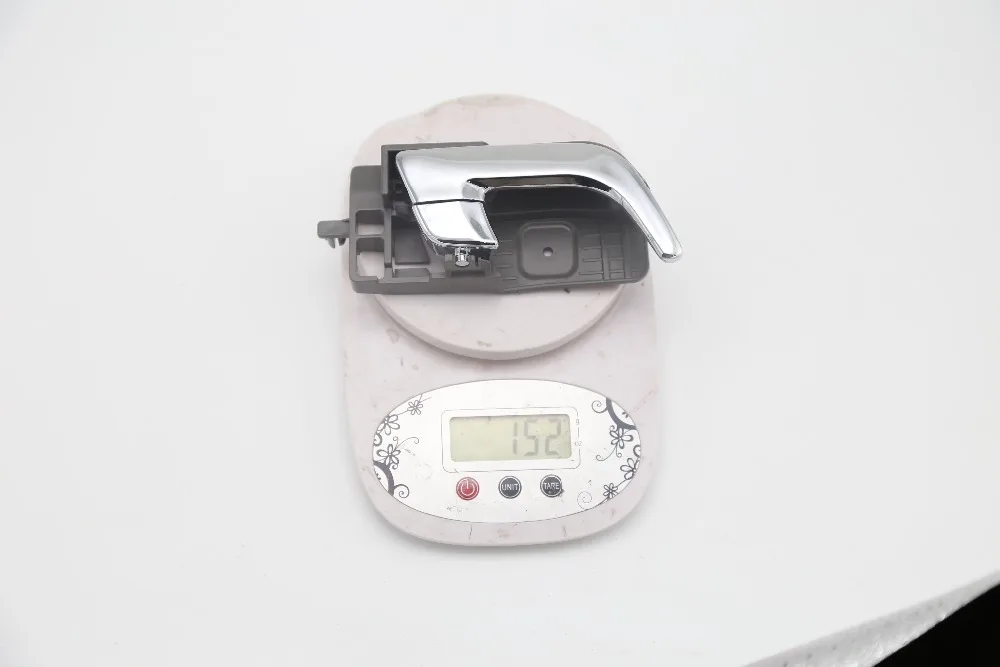 DHKA 내부 인테리어 4PCS GEELY EC7 크롬 금속 유형용 도어 핸들 세트 1개