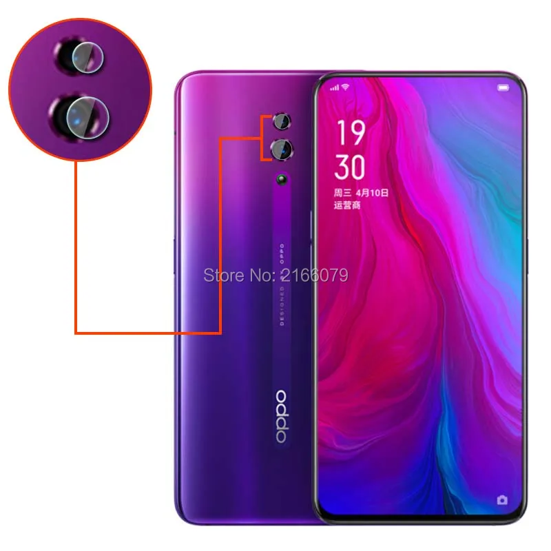 10 шт./лот для OPPO Reno / 10x Zoom/5G задняя камера заднего объектива Защитная крышка мягкая