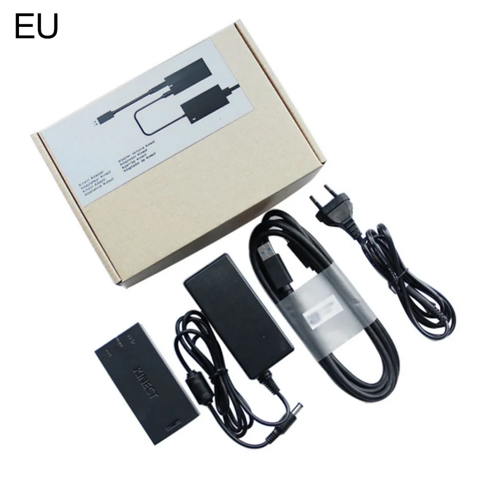 

Kinect 3.0 Adapter for Windows PC for Xbox One S Sensor Accessories EU Plug AC Charging Adapter Power Supply for XBOXONE