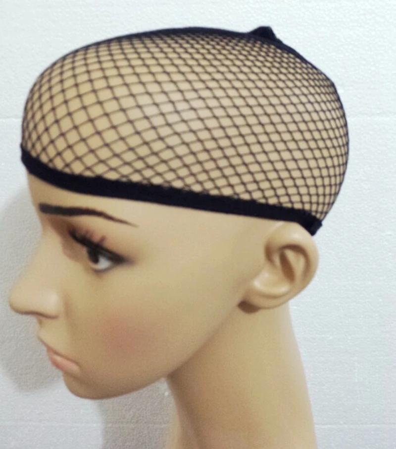 JOY&BEAUTY 1Pcs Top Sale Hairnets good Quality Mesh Weaving Black Wig Hair Net Making Caps Weaving Wig Cap & Hairnets