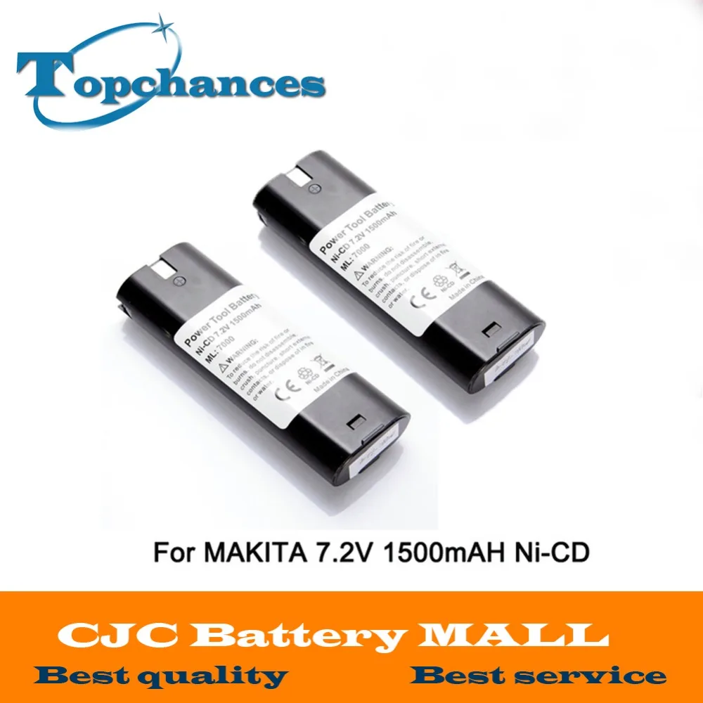 2PCS font b Power b font font b Tool b font Battery For MAKITA 7033 7002