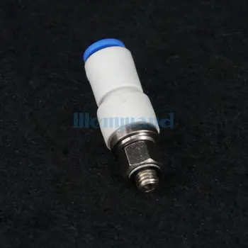 

KSH04-M5 Tube 0.D.4mm Connection Thread M5x0.8 Male Connectors Joint Rotary One Touch Fitting KSH