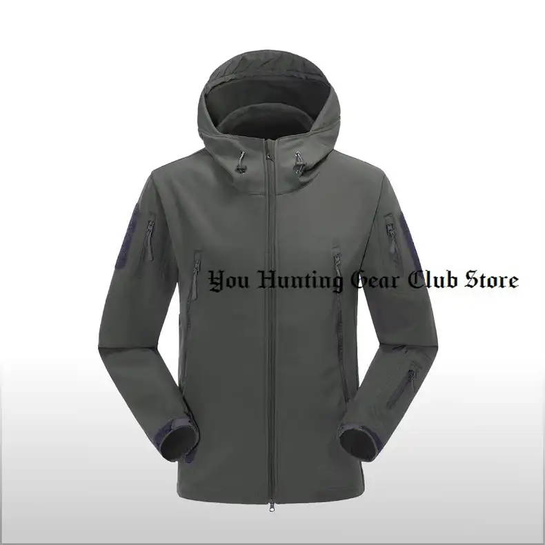 black hunting hoodie