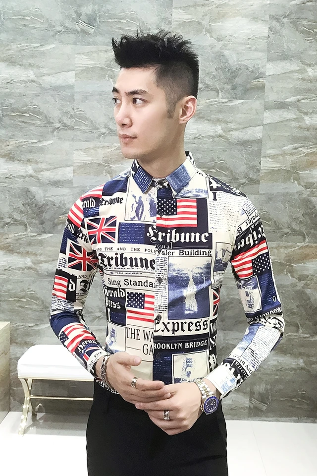 express mens floral dress shirts