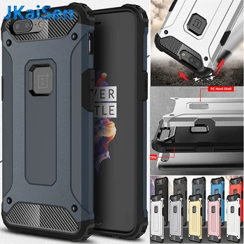 

JKaiSen Case For Oneplus 6 6t 5t Cases Oneplus 5t Full Protect Phone Bag Back Cover One plus 6t Luxury Armor For Oneplus 5 Coque