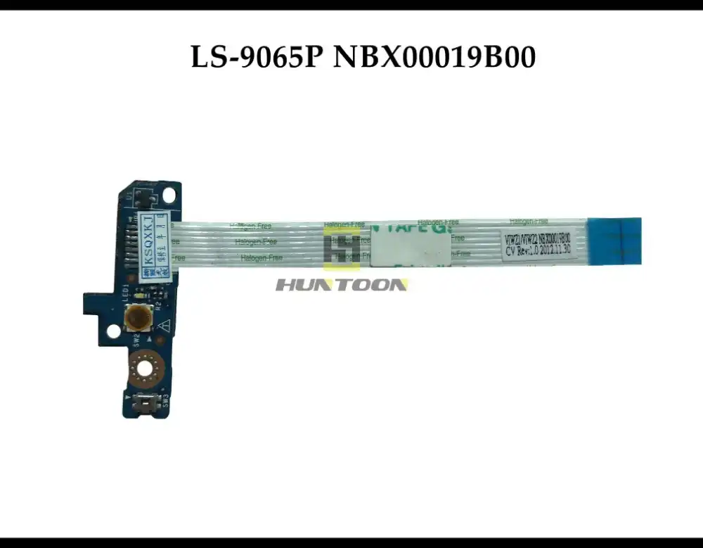 Genuine Power Button Board W Cable For Lenovo Ideapad P500 Z500 Series Laptop Board Ls 9065p Nbxb00 100 Tested Computer Cables Connectors Aliexpress