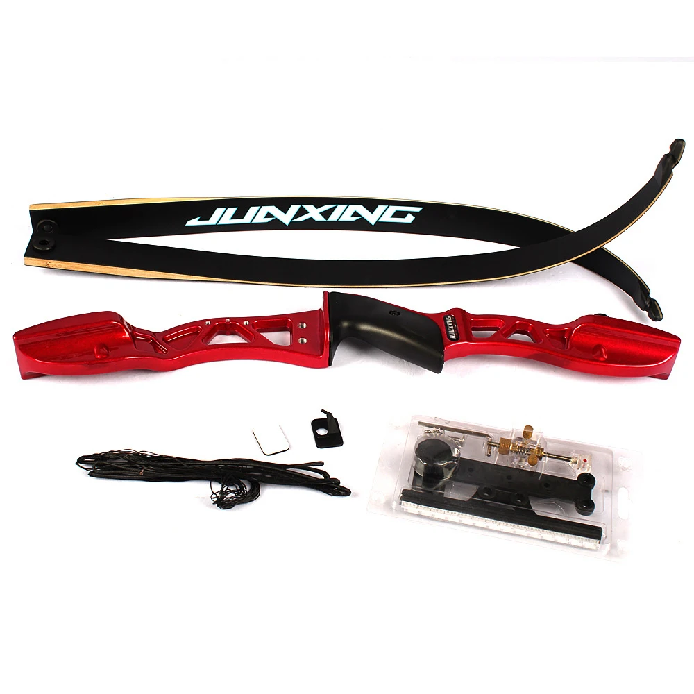 Hunting Archery 16-40Lbs 66 Inches Recurve Bow with Sight Arrow Rest for Left  Hand User Outdoor Crossbow Hunting Recurve Bow