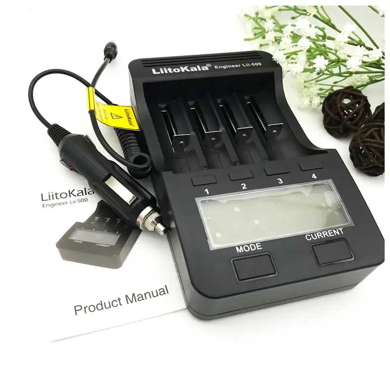

LiitoKala lii-500 LCD Display 18650 Battery Charger lii500 For 18650 17500 26650 1634014500 AA AAA Ni-MH Rechargeable Battery