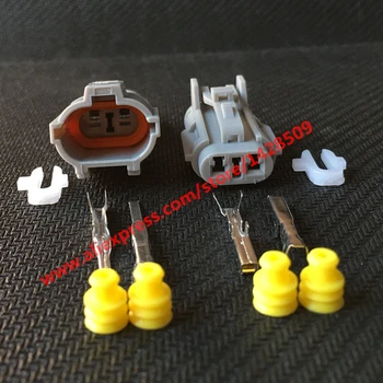 

KET 5 Sets 2 Pin MG640322 MG610320 Female And Male Way Waterproof Electrical Wire Connector Plug Auto Connectors