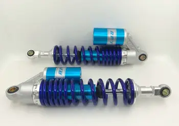 

350mm 8mm Universal Shock Absorbers for Honda /Yamaha / Suzuki / Kawasaki / Dirt bikes /Gokart / ATV / Motorcycle CB750 blue