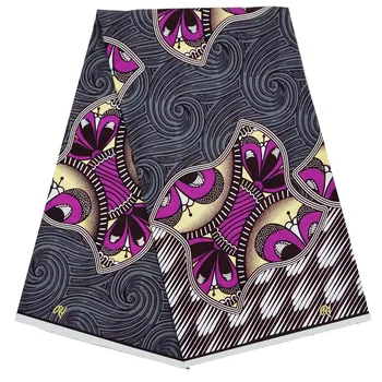 

tissue ankara cotton african wax print fabric REAL wax fabric 6yards veritable wax wrapper A1235