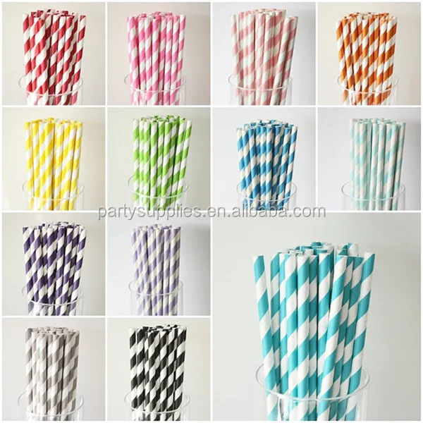 Small Colorful Party Decoration Drinking Straws more choose