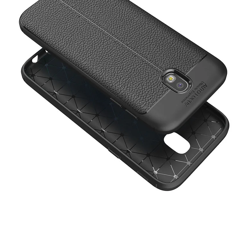 Litchi leather silicone case samsung galaxy j3 j5 j7 2017 (2)