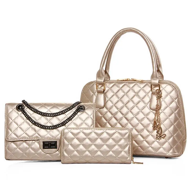 Brand Style Women Handbags Latest Leather Bag Messenger Brand Style Women Handbags Latest Leather Bag Messenger Bags Designer Las Tote Handbag Crossbody Purse 3 Sets In Shoulder From