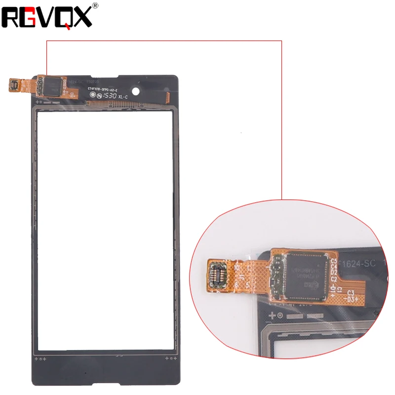 Новая передняя панель для Sony Xperia E3 D2203 D2206 4 5 &quotсенсорный экран дигитайзер внешнее