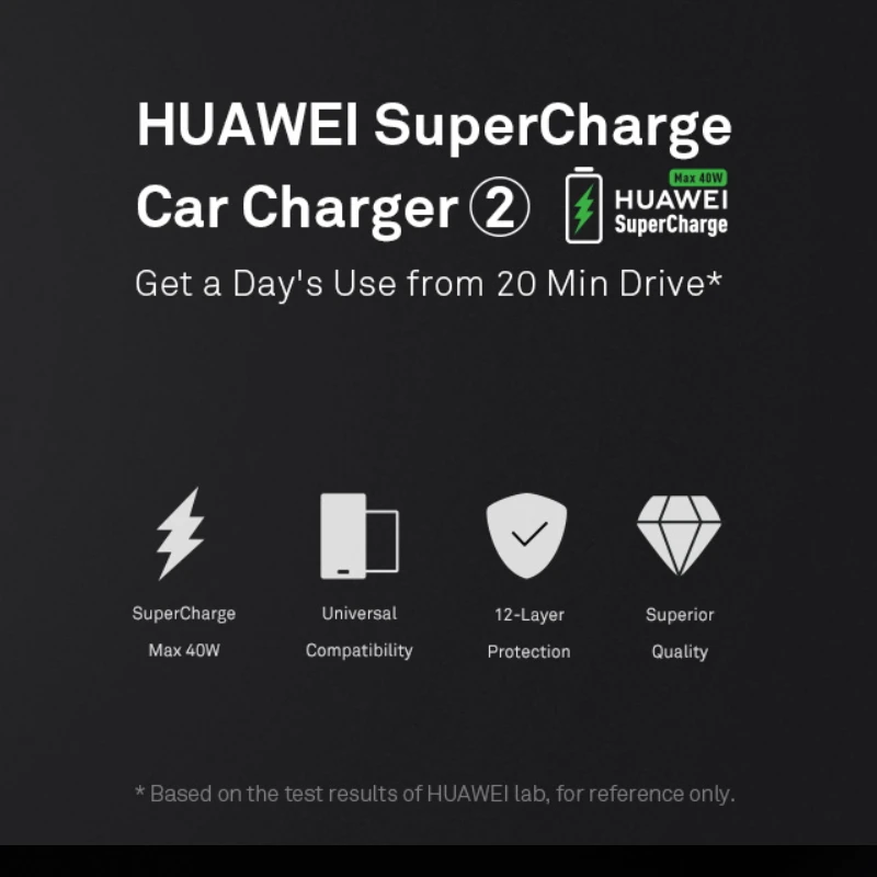 Оригинальное автомобильное зарядное устройство huawei Supercharge CP37, 10 в, 4 а, 40 Вт, Макс., с кабелем передачи данных 5А type C для mate 20 pro RS Honor 10 Magic 2 P20