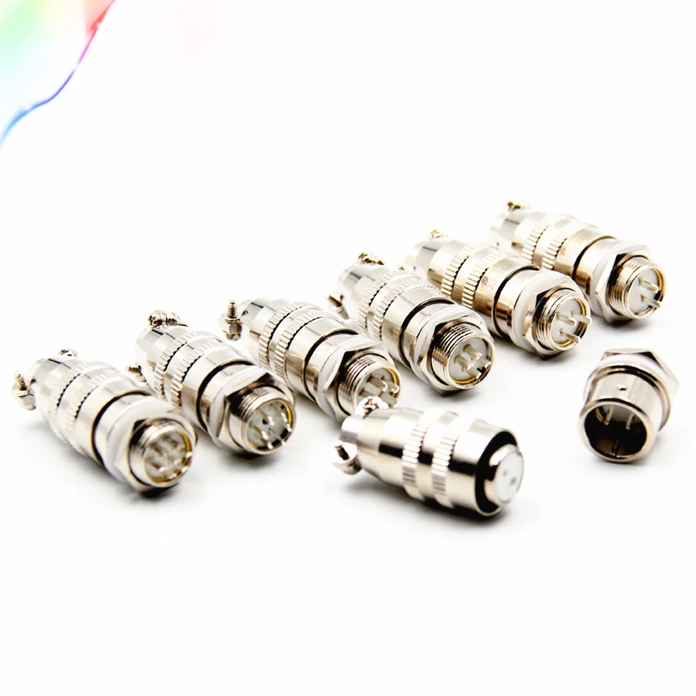 

XS12 Aviation Plug 12mm 2 3 4 5 6 7 Pins Connector Air Plug Square/Round Socket
