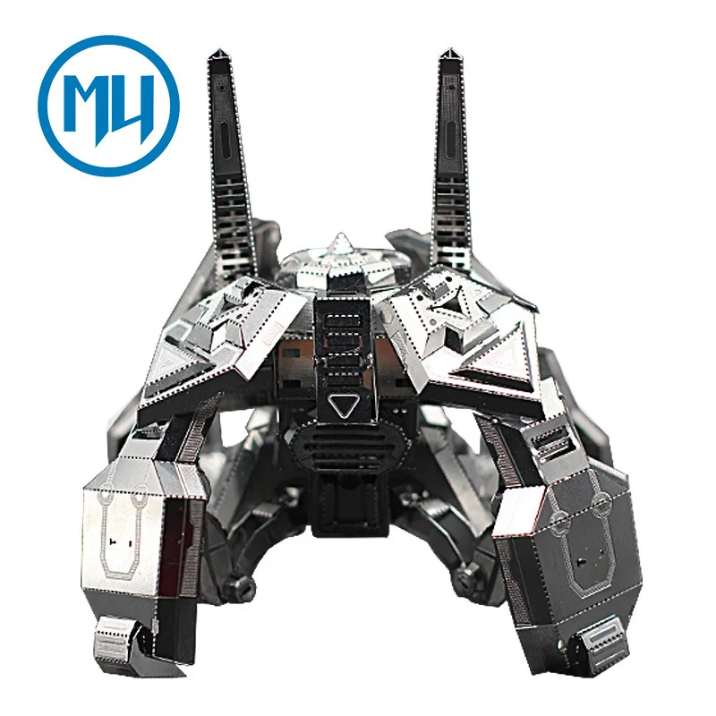 3D головоломка MU металлический сборочный пазл звездное ремесло Terran Spider Ghost Mines