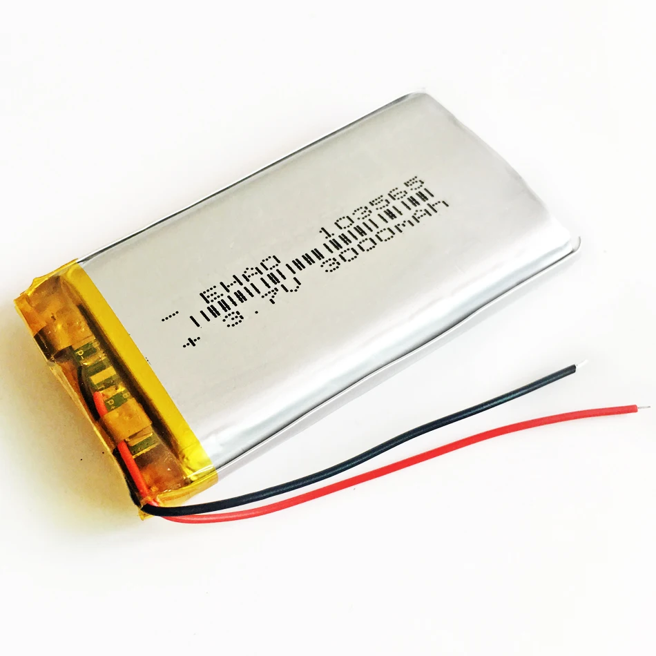 10 шт 3,7 V 3000mAh 103565 литий-полимерный аккумулятор для gps psp DVD электронная книга планшетный ПК ноутбук внешний аккумулятор