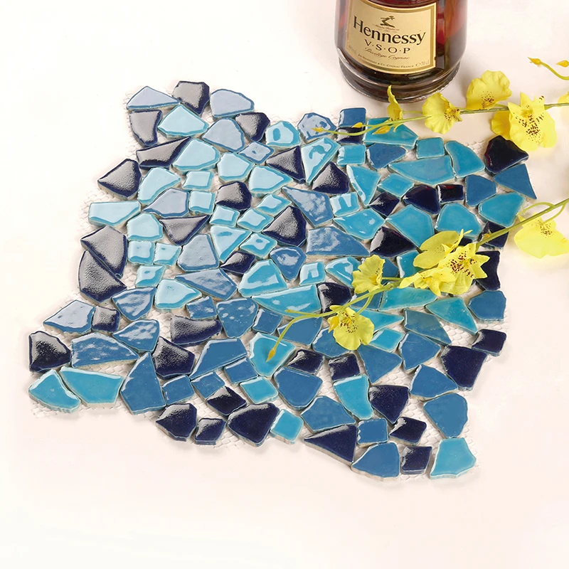 Kepinfy мозаичные материалы для поделок DIY необычная форма мозаичная плитка креативный материал