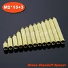 Sale 500pcs/lot Brass Standoff Spacer M2 Male x M2 Female -15mm 1403919718